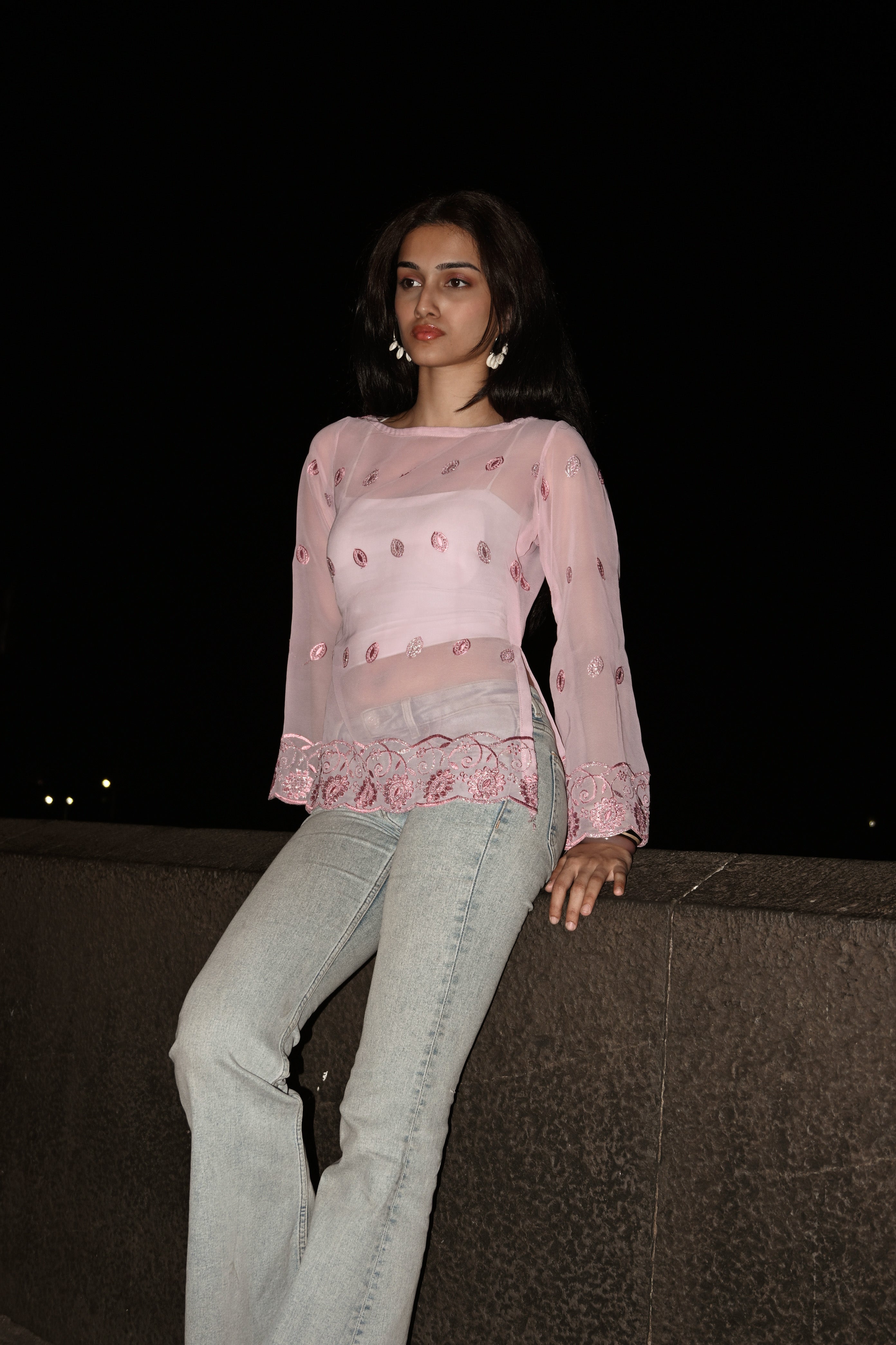 Vani Sheer Top